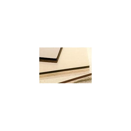 Clear Polycarbonate Paper-Masked Sheet,0.250 Thick,24 X 48
